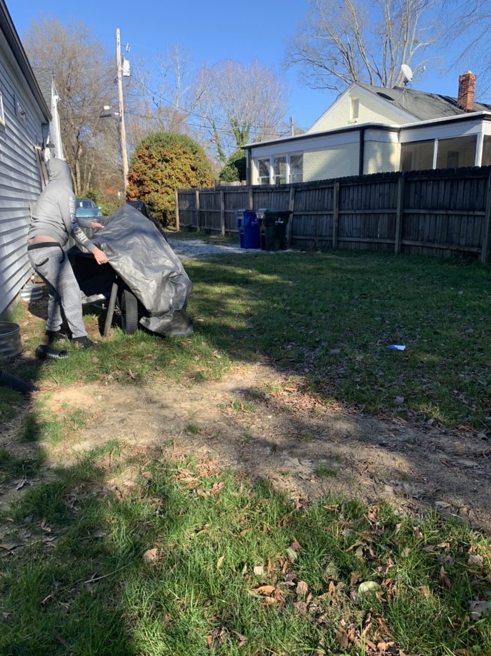 Side yard garden plan