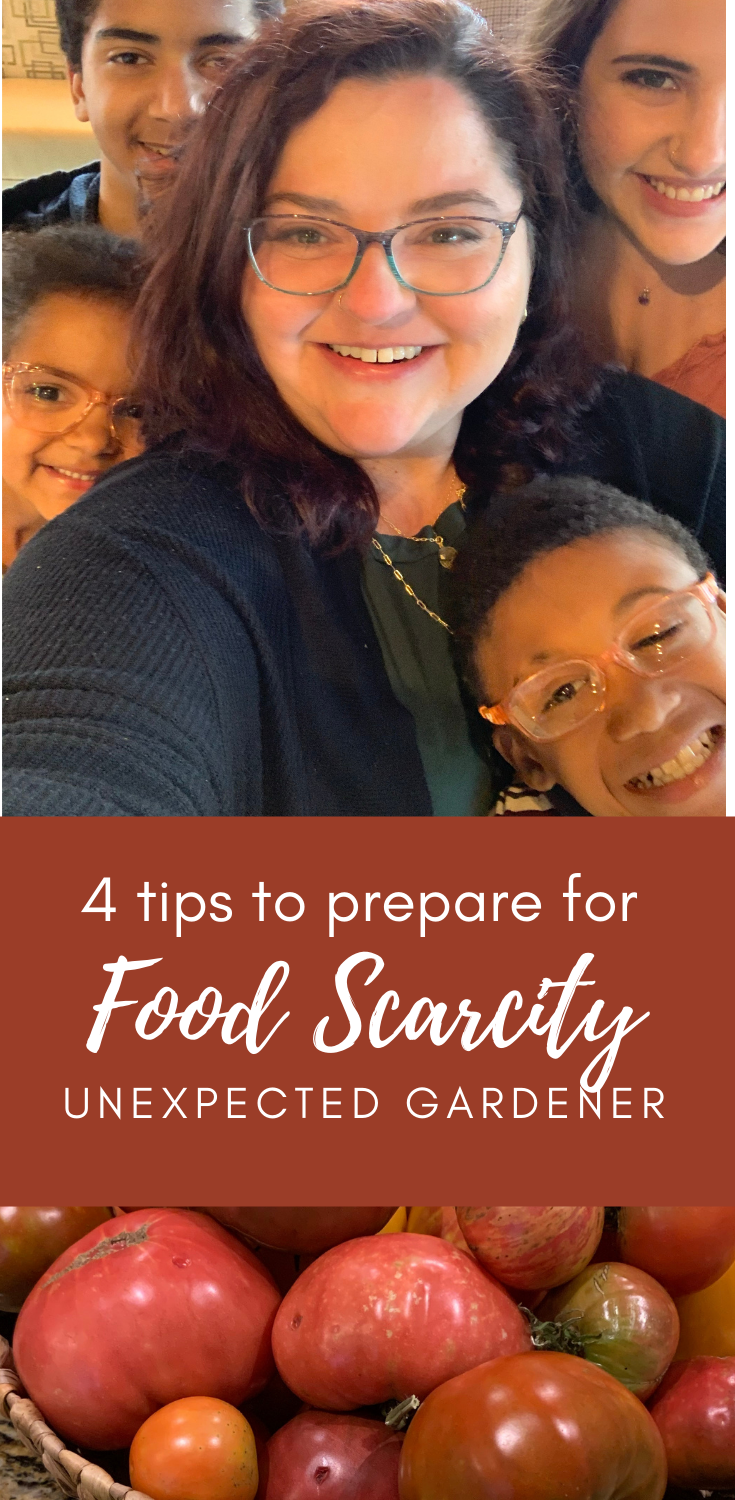 4 Tips to Prepare For Food Scarcity Right Now!